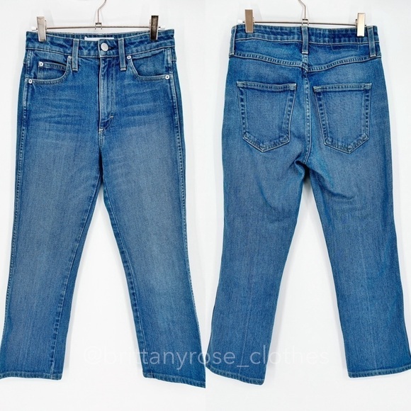 AMO Denim Bella Slim Boot Jean in Blue Jay - Picture 2 of 7